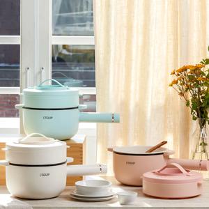 2in1 내솥분리 멀티쿠커 라면포트 2L (+찜기트레이 증정)