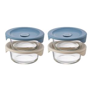 1+1 바로한끼 밥용기 450ml 2P X 2SET (총 4P)