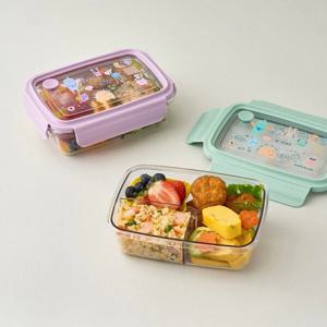 투고 3칸 나눔 클리어 도시락 750ml (LCB501)