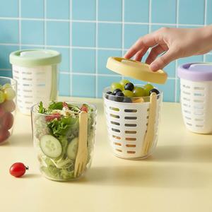 푸르츠컵 과일도시락 샐러드밀프랩 직장인 런치팟 동호회 도시락통