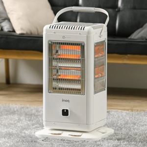 [리퍼]캠핑용 가정용 레트로풍 발터치 타이머형 오방난로 전기난로 히터 i92T