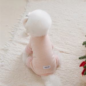 코지 겨울 기모 강아지올인원