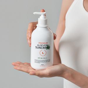 공식 닥터문 프리미엄 알로에베라 데일리 선로션 선스크린 선크림 500ml