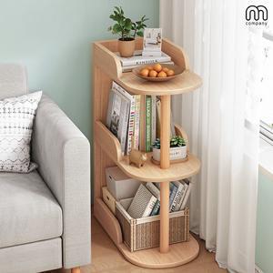 제프리 3단 침대 협탁 거실 사이드 테이블 협탁 침실 미니 수납장 선반 원목 소파 탁자