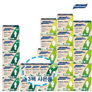 NEW 유기농 순면 생리대 홈쇼핑세트 혼합 22팩+ 사은품 나이트윙 3팩