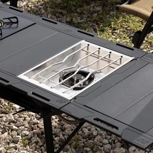 IGT 플레이트 원버너거치대(자립형) - IGT테이블 원버너 스테인레스 상판