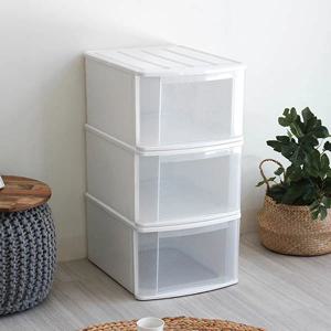 내가 만드는 투명수납함 서랍장 3입세트