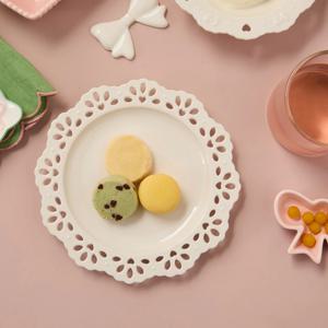 러브소르베 펀칭레이스 접시 D20 플라워