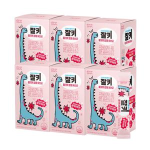 잘키 딸기맛 팝핑 유산균 프로바이오틱스 키즈유산균 30포 6박스