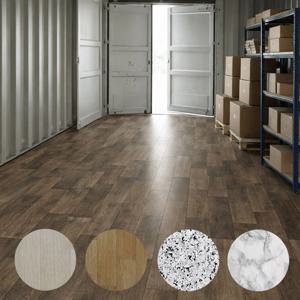 무점착 PVC 후로링 장판 겹침시공 사무실 창고 전용 바닥재