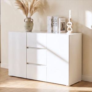 다곤 거실 분위기 깡패! 1200 와이드 수납장 사이드보드 (홈카페/뷔페장)