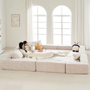 데이브릭 저상형 압축 패밀리침대소파