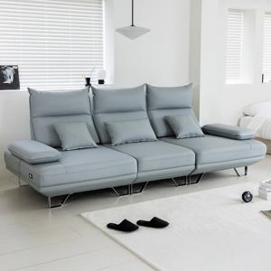 청화 4인용/6인용 코브라 스윙 초생피 가죽 모듈소파