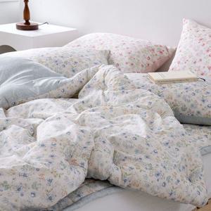 샤프란 마이크로모달 알러지케어 사계절 차렵이불 단품 S/Q 2Type