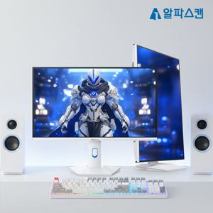 콘퀘스트 27F60G 게이밍 240 FAST IPS HDR 멀티스탠드 화이트 무결점 모니터