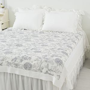 산체스마레오 홑이불 린넨이불 사계절용 소파시트