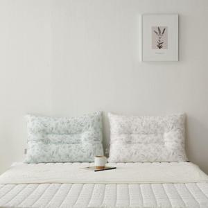 워셔블 플라워 원적외선 빨아쓰는 낮은 국산 경추베개 5070