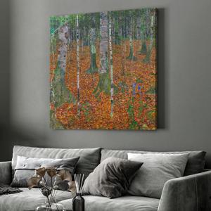 구스타프 클림트 인테리어 그림 액자 포스터 명화 Birch Forest 1903