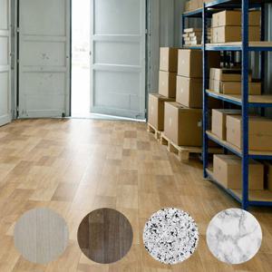 PVC 후로링 장판 무점착 겹침시공 사무실 창고 전용 바닥재