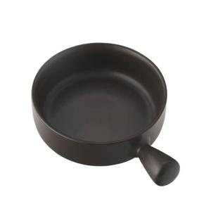 담음공방 도자기 핸디보울 흑단(회)