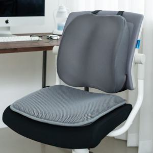 [무료반품] 바른자세 자세교정 허리쿠션 등받이쿠션 사무실 자동차 허리받침대