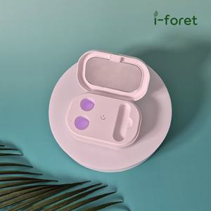 듀얼 UV 초음파 렌즈세척기 충전식 살균 세척기 소프트 드림 하드 콘택트 렌즈 세척