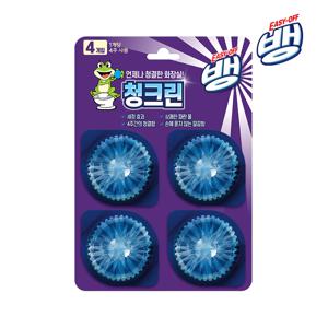 이지오프뱅 청크린 드롭 변기세정제 4개입 x1개