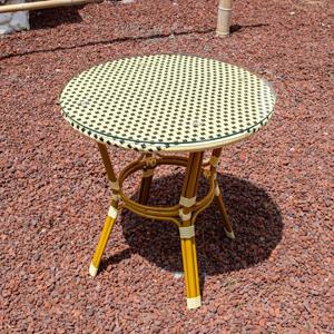 [리퍼] 나폴리 라탄 테이블 라탄 북유럽 야외 카페 테라스 호텔