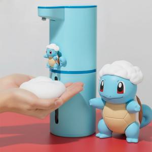 포켓몬 피카츄 꼬부기 공중부양 핸드워시 디스펜서 자동 손세정기