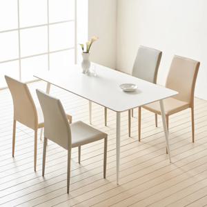 [리퍼] 밀크 포세린 4인 식탁 1400