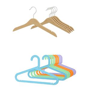 아기 유아 어린이 애완동물 바기스 플라스틱 원목 옷걸이