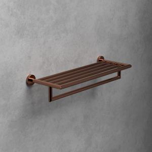 써클 02-550RG 로즈골드 2단 수건걸이 스테인리스스틸