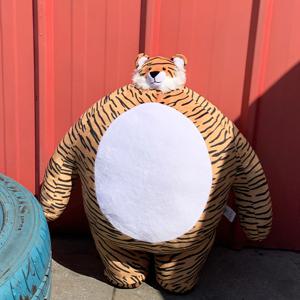 벌크업 소두 호랑이 인형 쿠션 방석 대형 어깨빵 인형