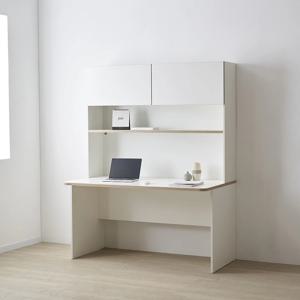 로넌 화이트 1400 책상세트 플랩도어형