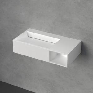 바네스 G62L L 벽걸이 세면대 액상아크릴(LAR) 870