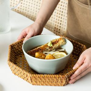 네이처 무광 화이트/그레이 여름 넓은 냉면그릇 비빔기 다용도 면기 1+1 (총 2P)