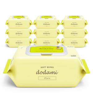 소프트 플레인 아기물티슈 캡형 100매