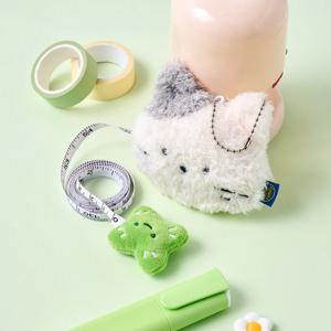 밀크캣 클로버 키링 줄자