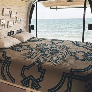 살반 슬라빅 극세사 양털 담요 대형 캠핑 블랭킷 이불