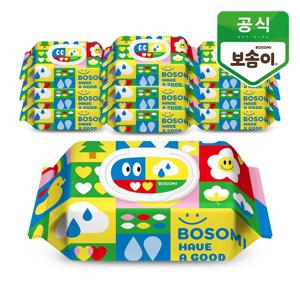 보솜이 펀앤플레이 아기물티슈 캡형 70매 10개