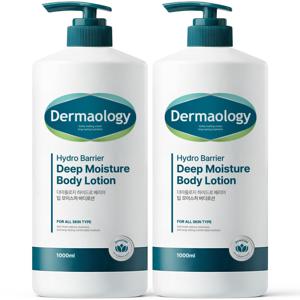 1+1 딥 모이스처 대용량 바디로션 1L 향좋은 고보습 퍼퓸 남자 여자 보습 바디크림