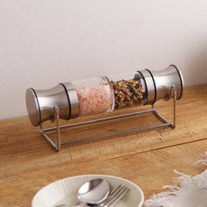 엘가 듀얼 스테인레스 다용도그라인더  후추 참깨 소금