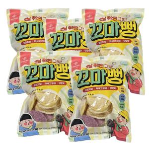 꼬마뻥 40g x 5봉 미니 접시 뻥튀기 추억의 과자