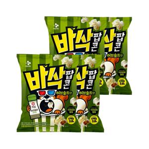 CJ 바삭팝콘 허브솔트맛 55g x4개