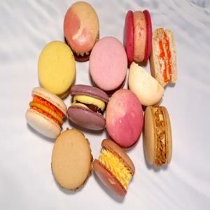 삐에드핏 마카롱 134g 쫀득한 뚱카롱 10개입 우유버터 업체납품