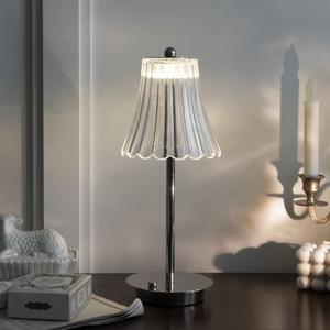 감성 크리스탈 조명 테이블 스텐드 무선 터치 미니 무드등 거실 침실 주방 식탁 인테리어