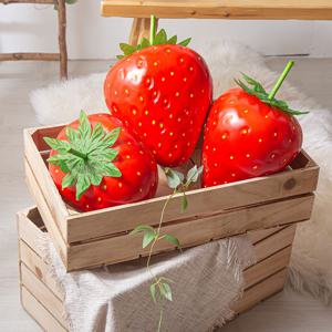 특대 딸기 모형 1P