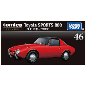 토미카 프리미엄 46 도요타 스포츠 800 레드 다이캐스트 미니카 장난감