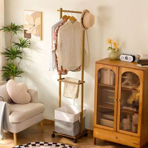 [해외] 빈티지 앤틱 이동식 스탠드 옷걸이 원룸 스탠드행거 틈새행거 3colors