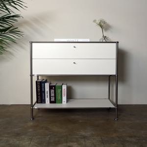 클라우드화이트 USM 모듈 2단 서랍장